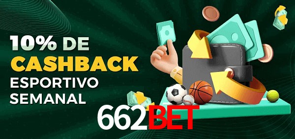 10% de bônus de cashback na 662bet